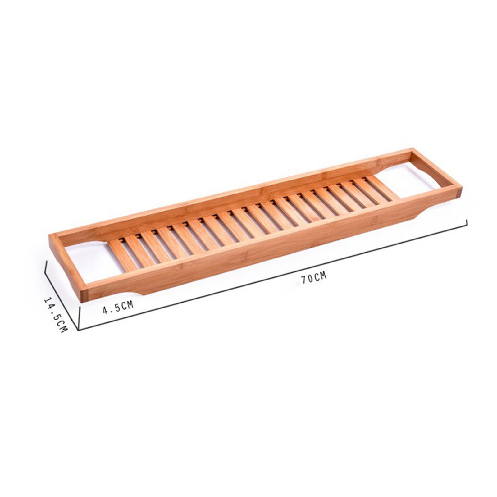 Bamboo Bathtub Tray Caddy Wood - Bath Caddy Tray recension och pris