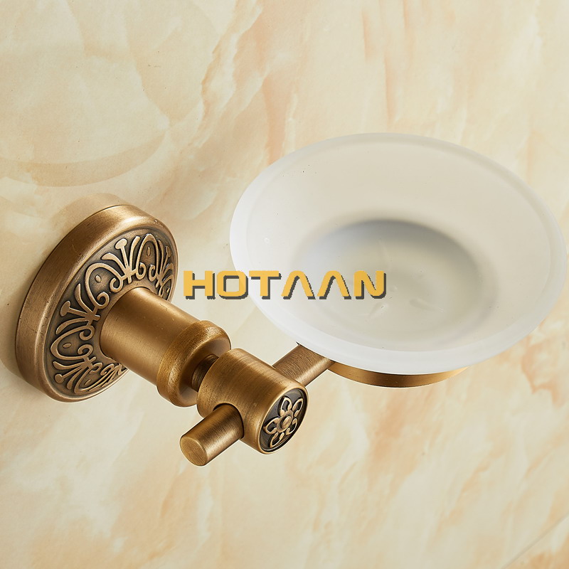 Solid Aluminium Wall Mounted A - Glass Soap Dish recension och pris
