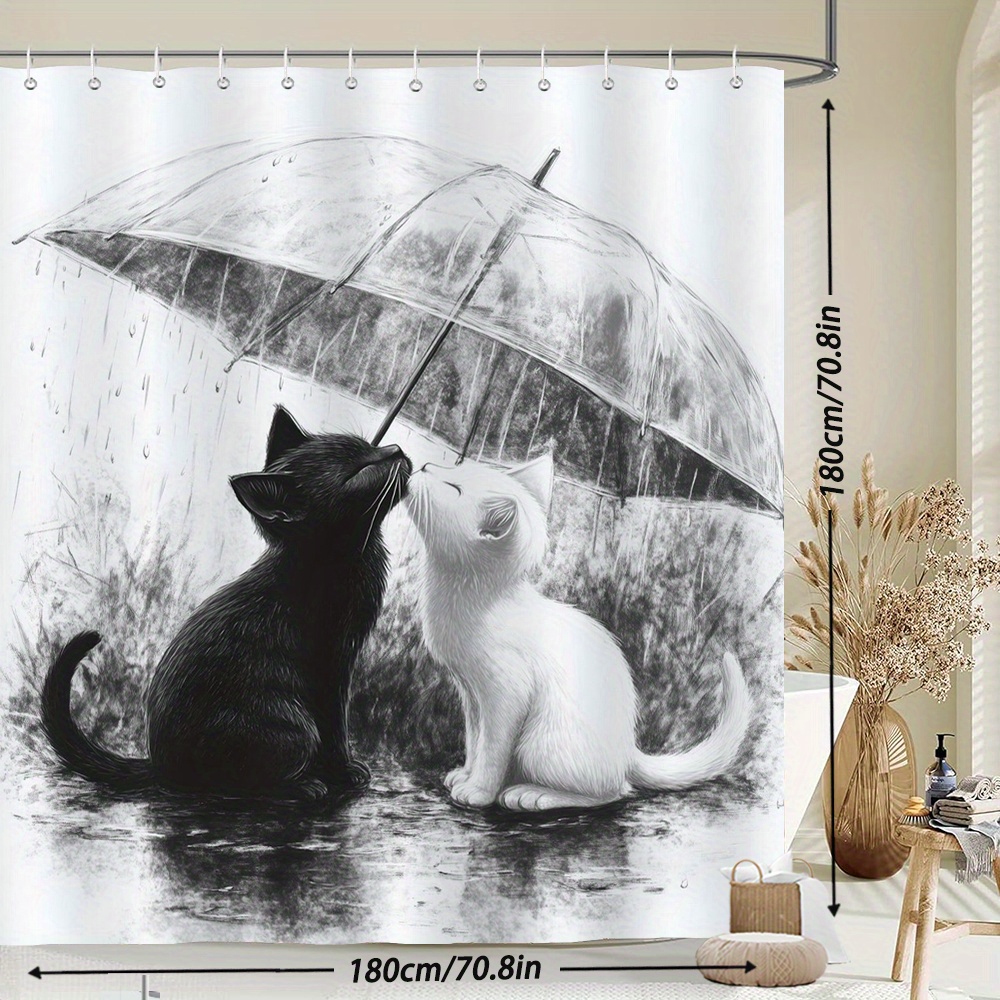 Waterproof Bathroom Shower Cur - Home Bathroom Tiles Design recension och pris