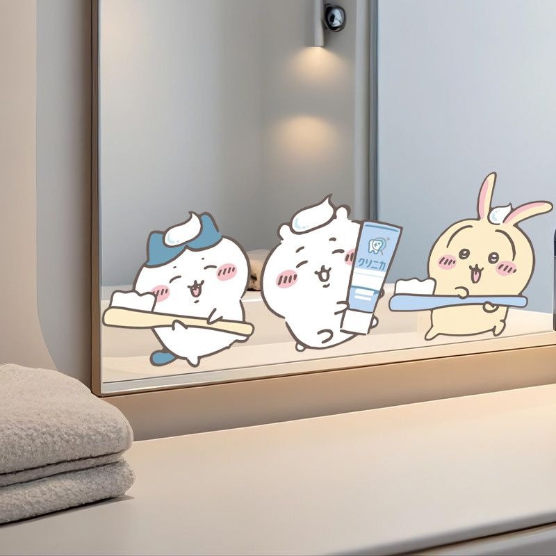 Hot Chiikawa Mirror Stickers S - Bathroom Home Improvement recension och pris