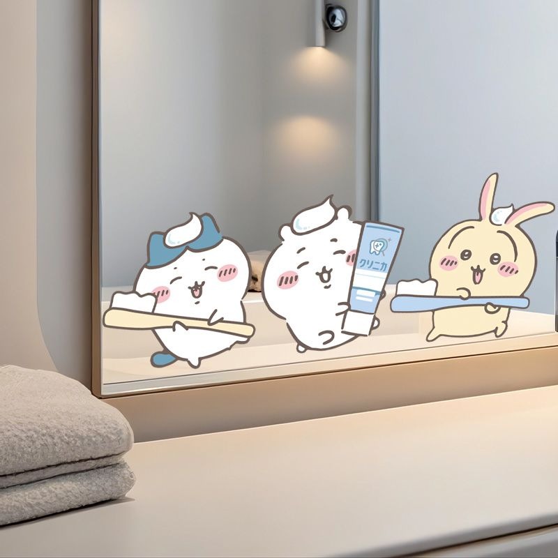Hot Chiikawa Mirror Stickers S - Bathroom Home Improvement recension och pris
