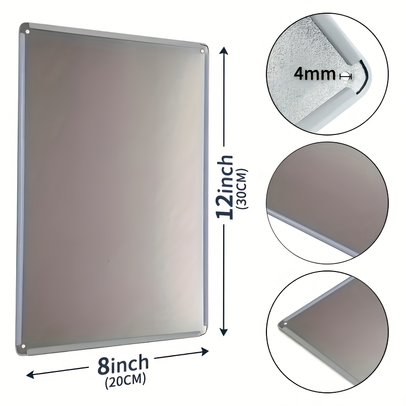 Stylish Female Metal Tin Sign  - Home Bathroom Wall Art recension och pris