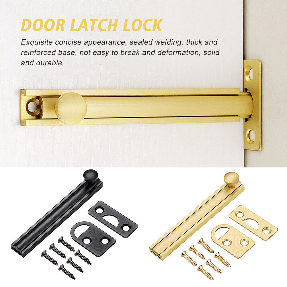 1 Set Barn Slide Bolt Door Lat - Home Hardware Bathroom Accessories recension och pris