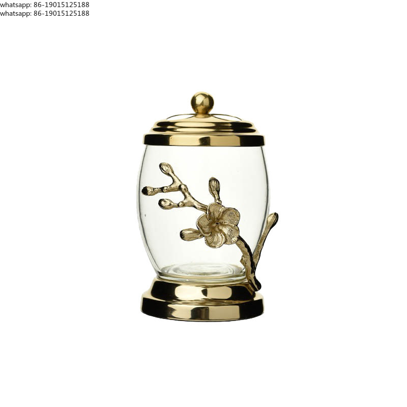 European Style Gold Brass Glas - Glass Soap Dish recension och pris