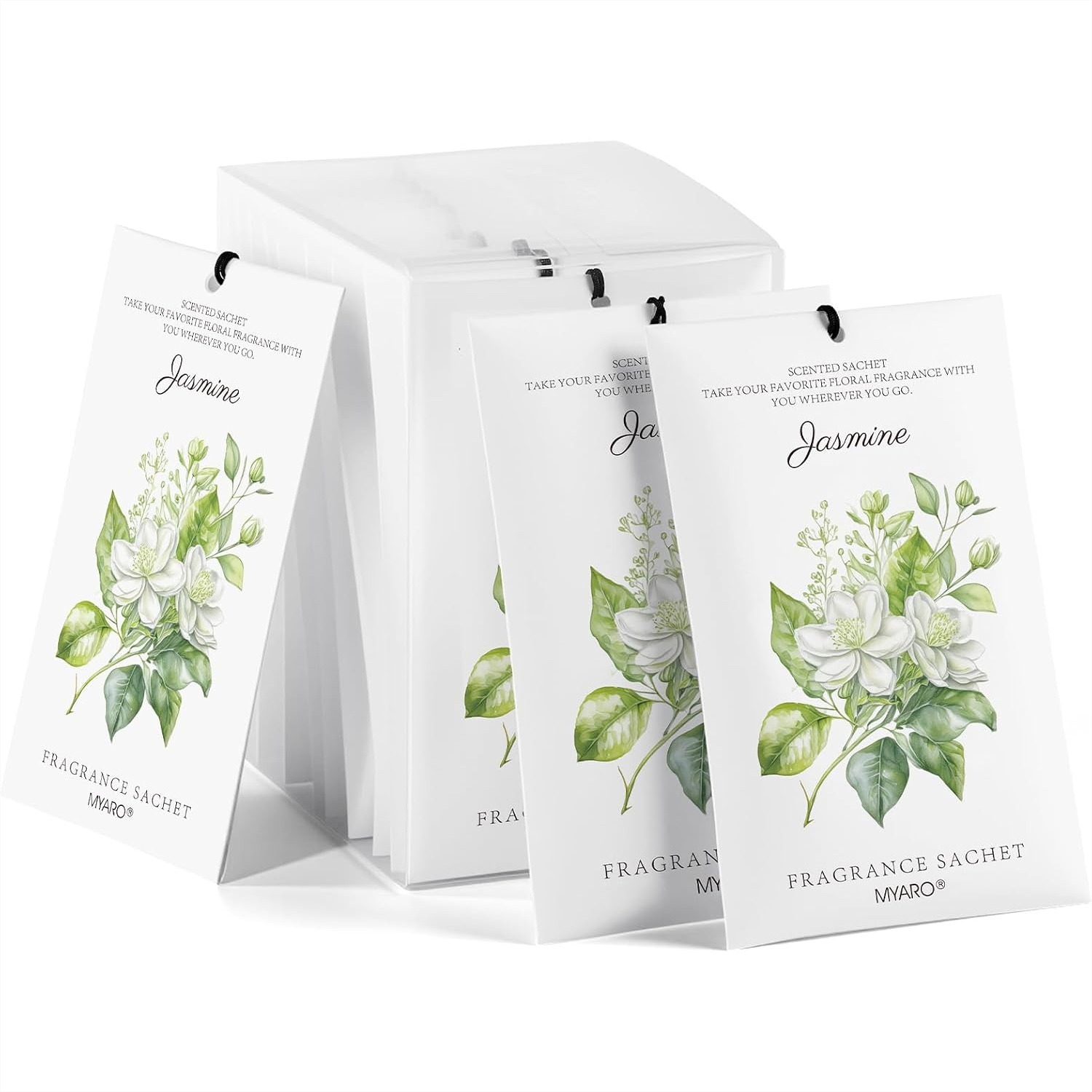 12 Pack Jasmine Scented Sachet - Home Bathroom Images recension och pris