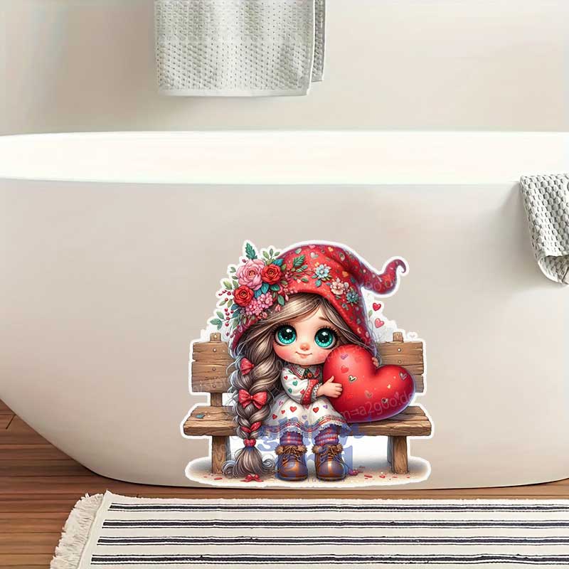 Valentine's Day Heart Design W - Home Bathroom Tiles Design recension och pris