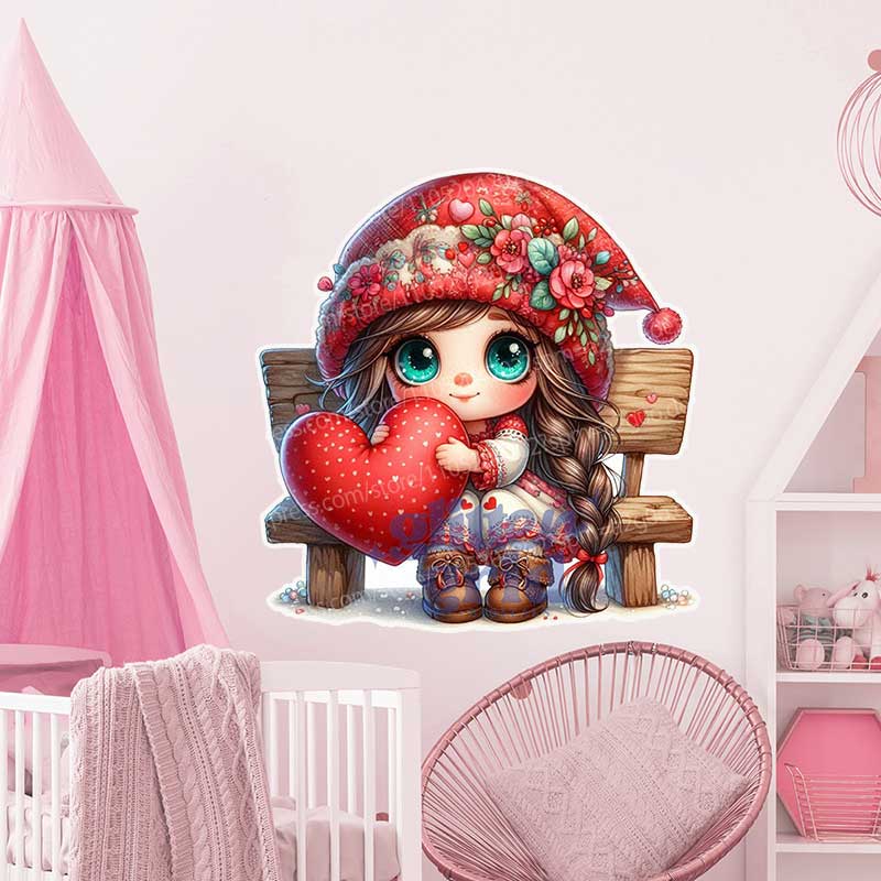 Valentine's Day Heart Design W - Home Bathroom Tiles Design recension och pris