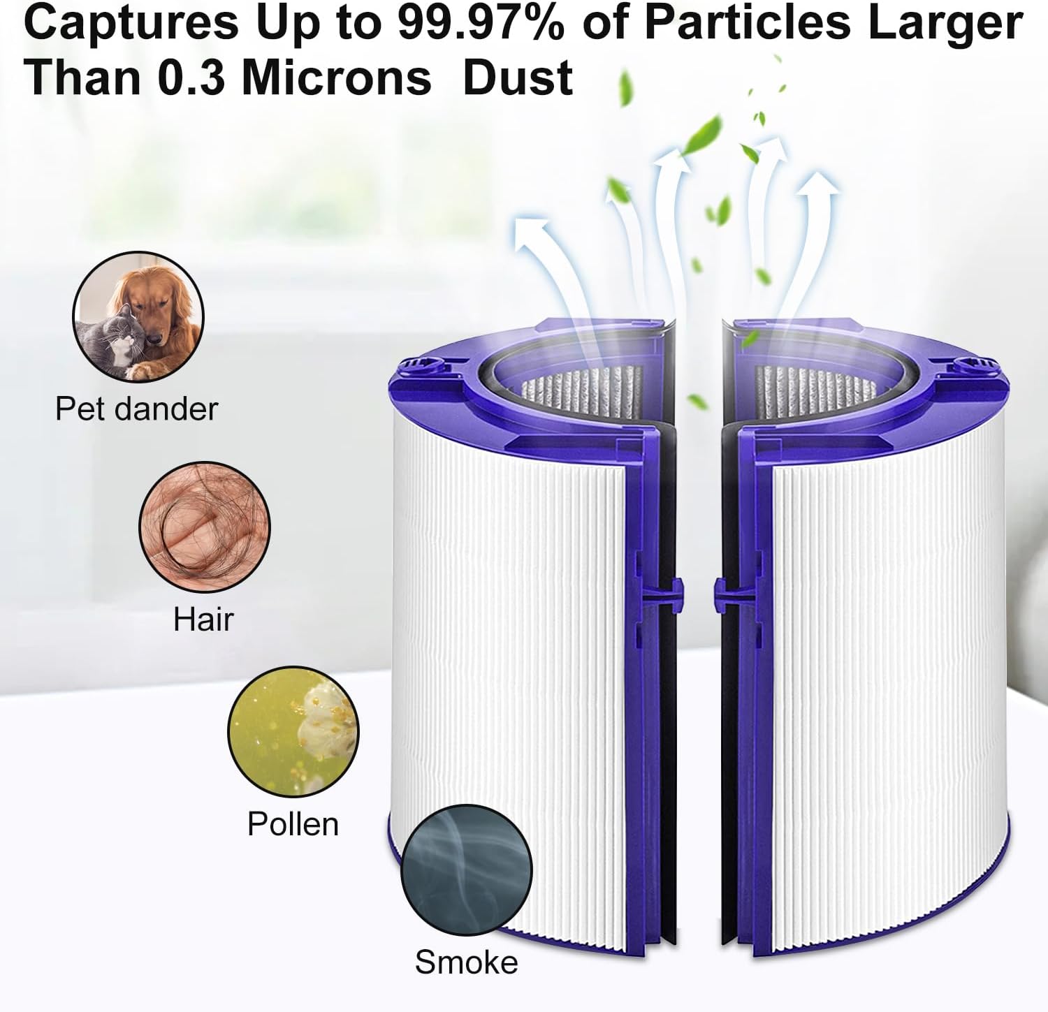 Air Purifier HEPA and Carbon F - Dyson Fan Tp07 recension och pris