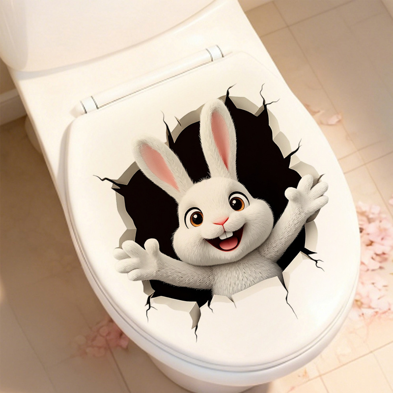 2D Flat 1-Piece Fun Animal-The - Home Bathroom Tiles Design recension och pris