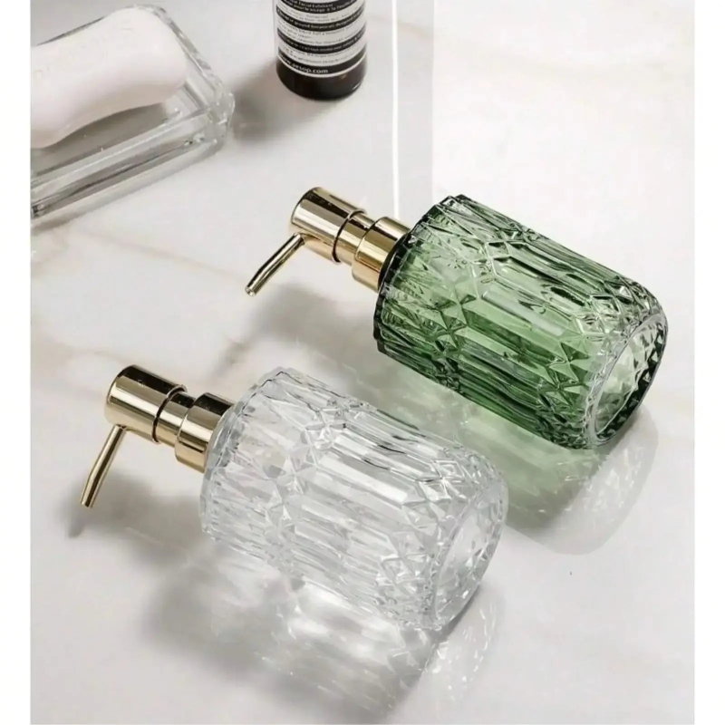 400ML Manual Liquid Soap Dispe - Glass Soap Dish recension och pris