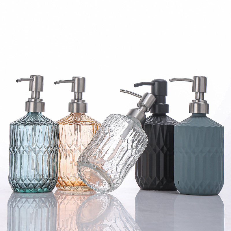 400ML Manual Liquid Soap Dispe - Glass Soap Dish recension och pris