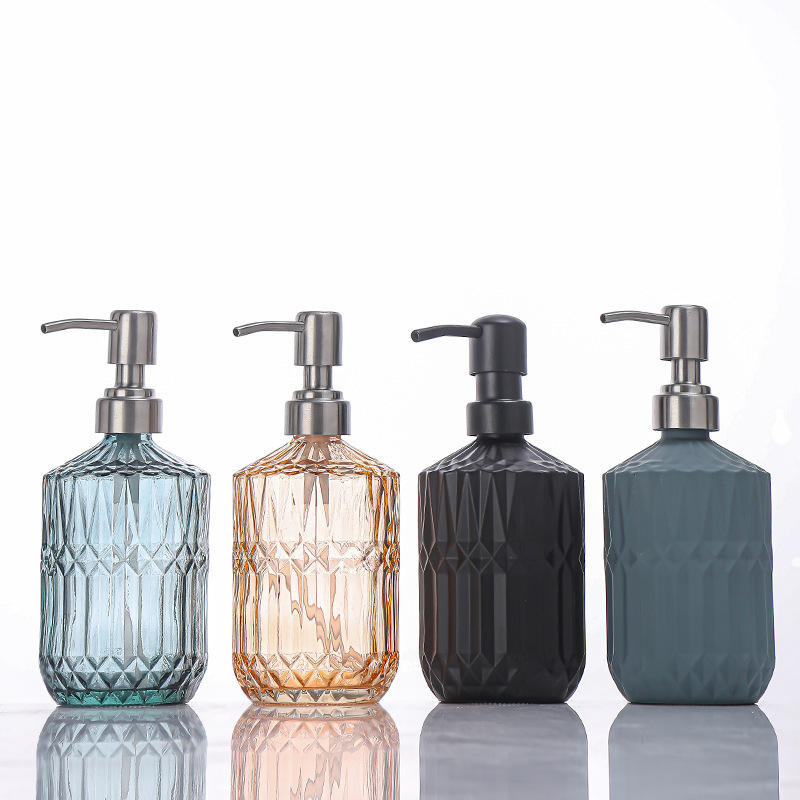 400ML Manual Liquid Soap Dispe - Glass Soap Dish recension och pris