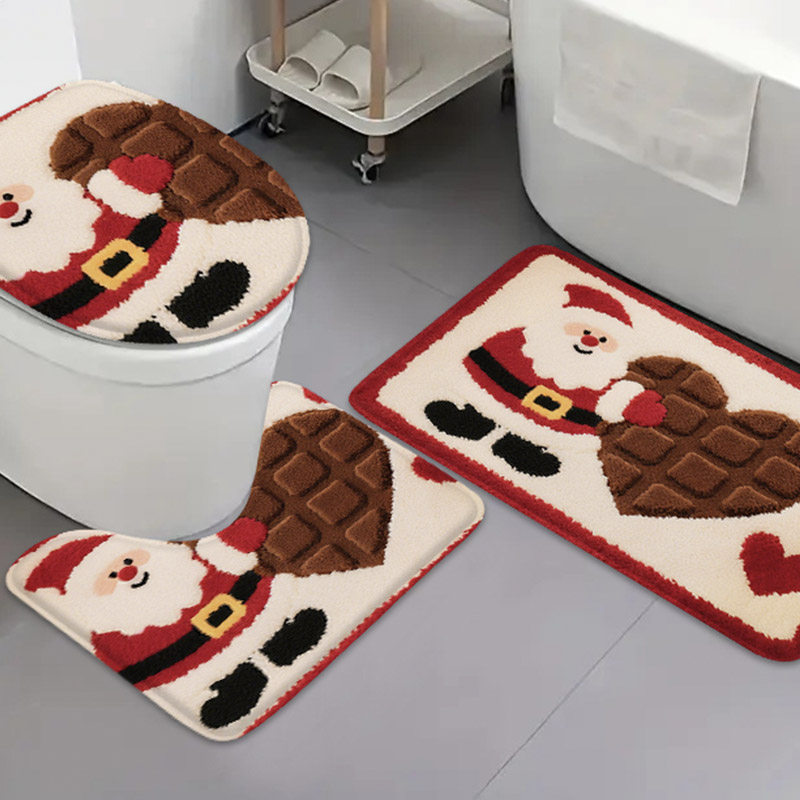 3pcs cartoon image flannel car - Home Bathroom Images recension och pris