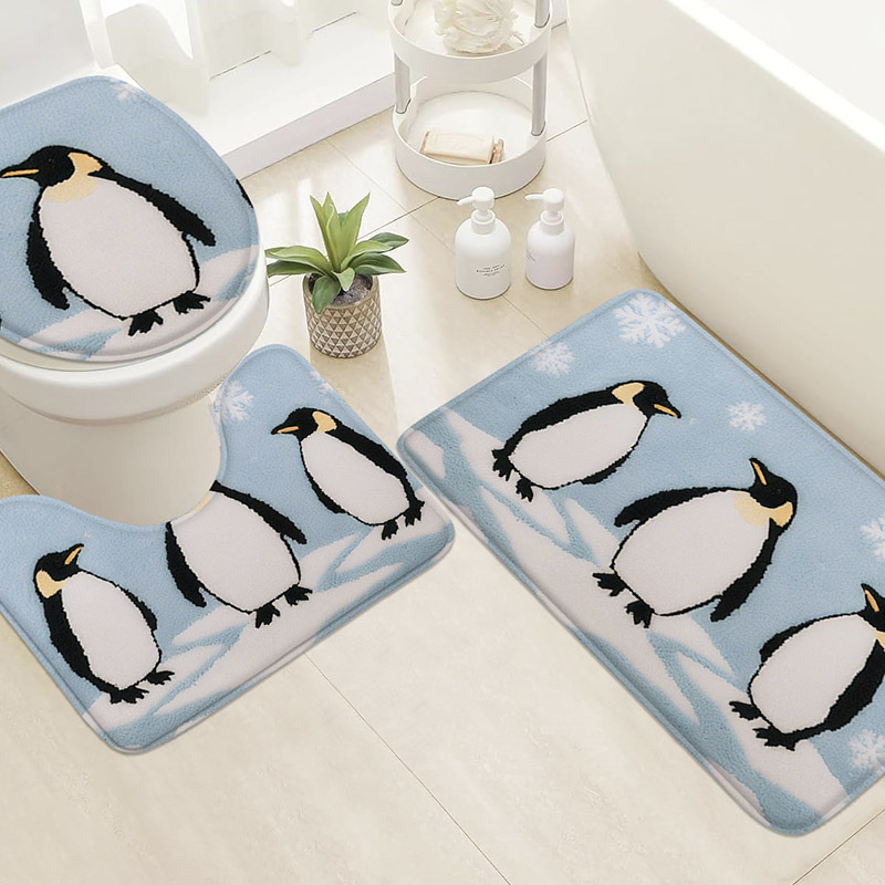 3pcs cartoon image flannel car - Home Bathroom Images recension och pris