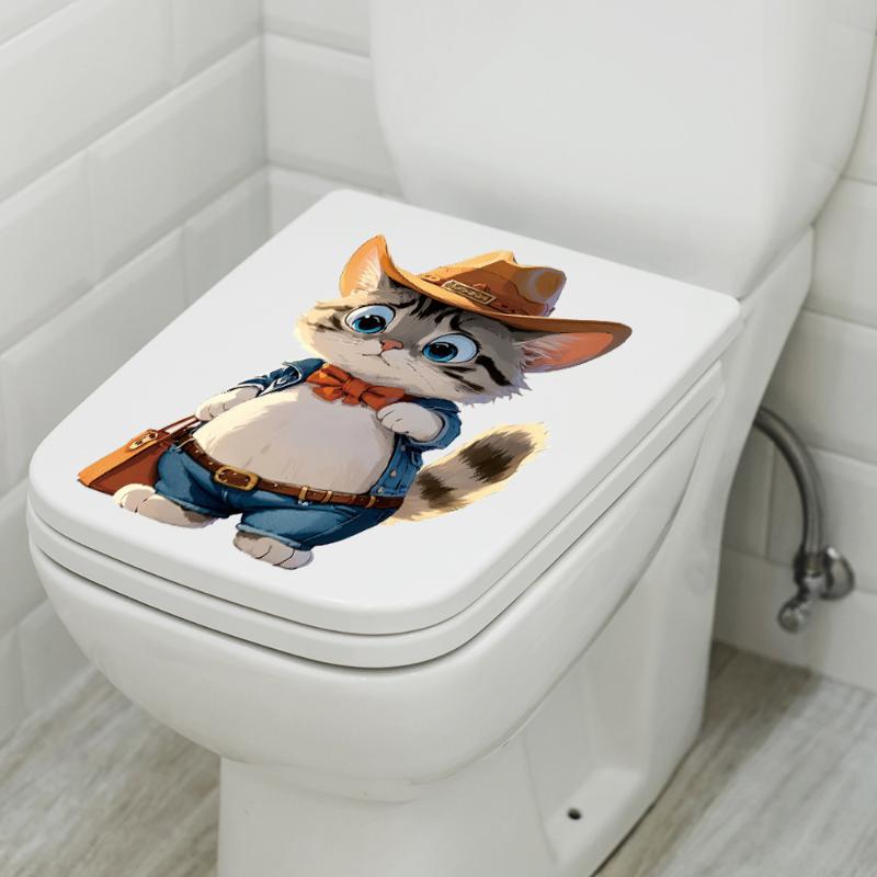 【HG】Ocean Themed Toilet Sticke - Home Bathroom Design recension och pris