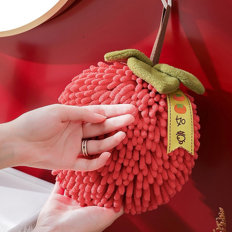 kkjoy Cute Towel Red Hand Ball - Home Bathroom Design recension och pris