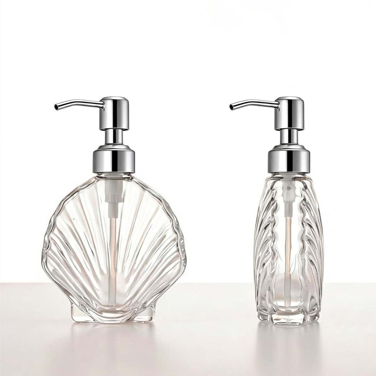 Decorative Seashell Glass Soap - Glass Soap Dish recension och pris