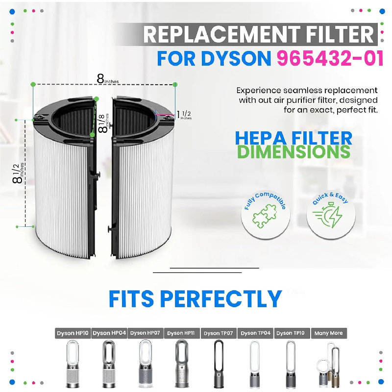 Carbon Filter for Dyson TP06/T - Dyson Fan Tp07 recension och pris