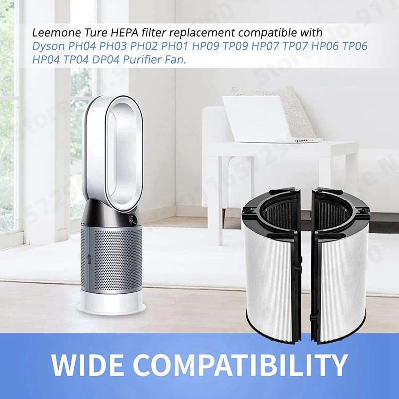 2 In 1 HEPA+Carbon Filter For  - Dyson Fan Tp07 recension och pris