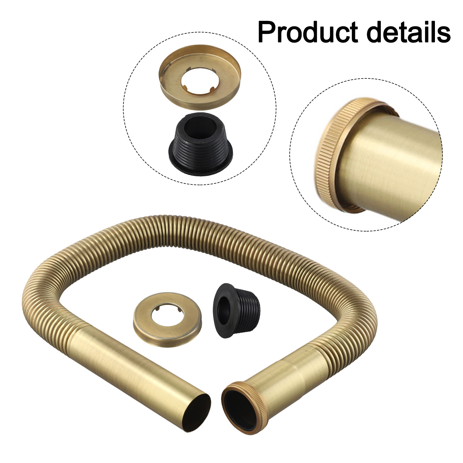 1pc Flexible Hose Brass Hose S - Bathroom Home Improvement recension och pris