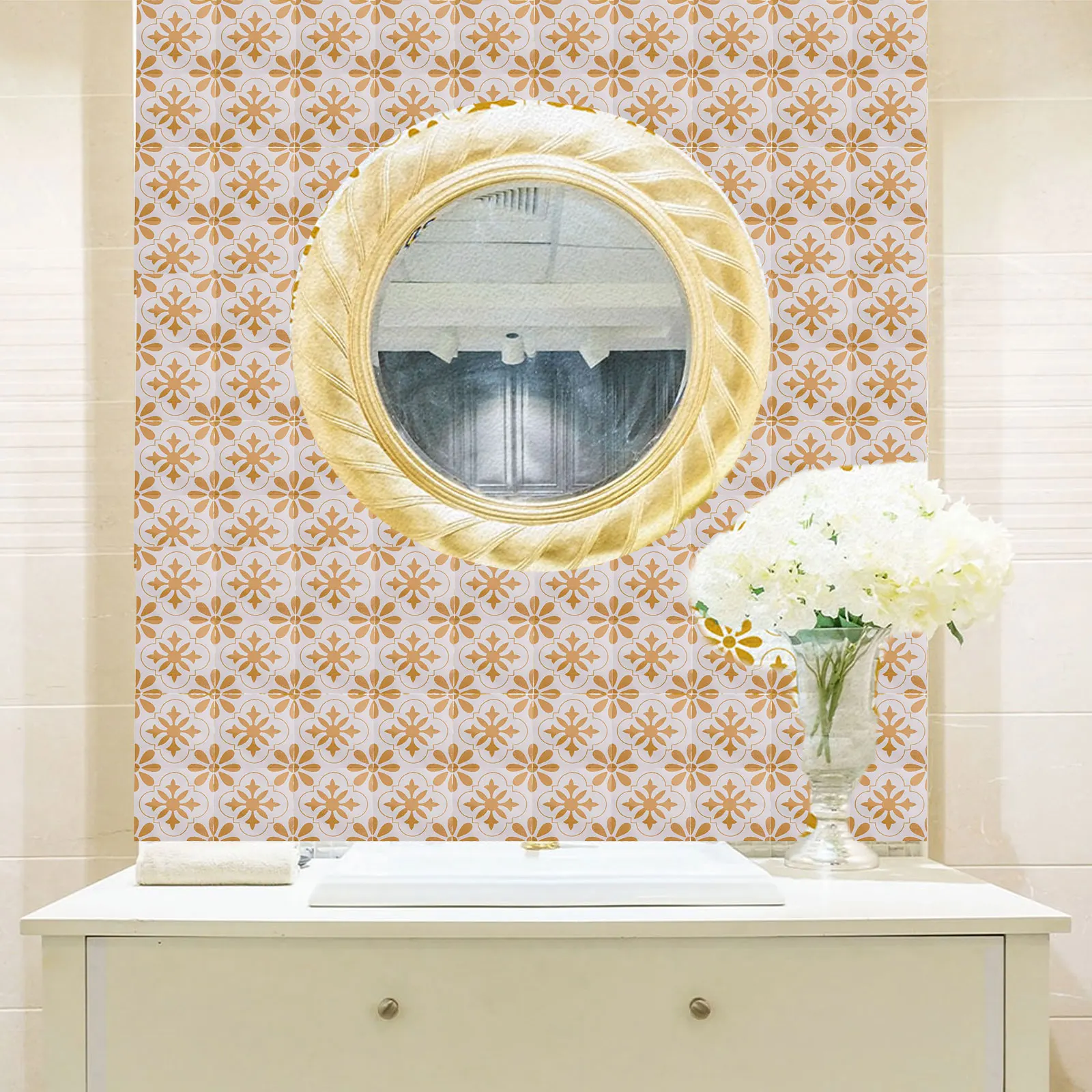 3D Mosaic Tile Stickers for In - Home Bathroom Tiles Design recension och pris