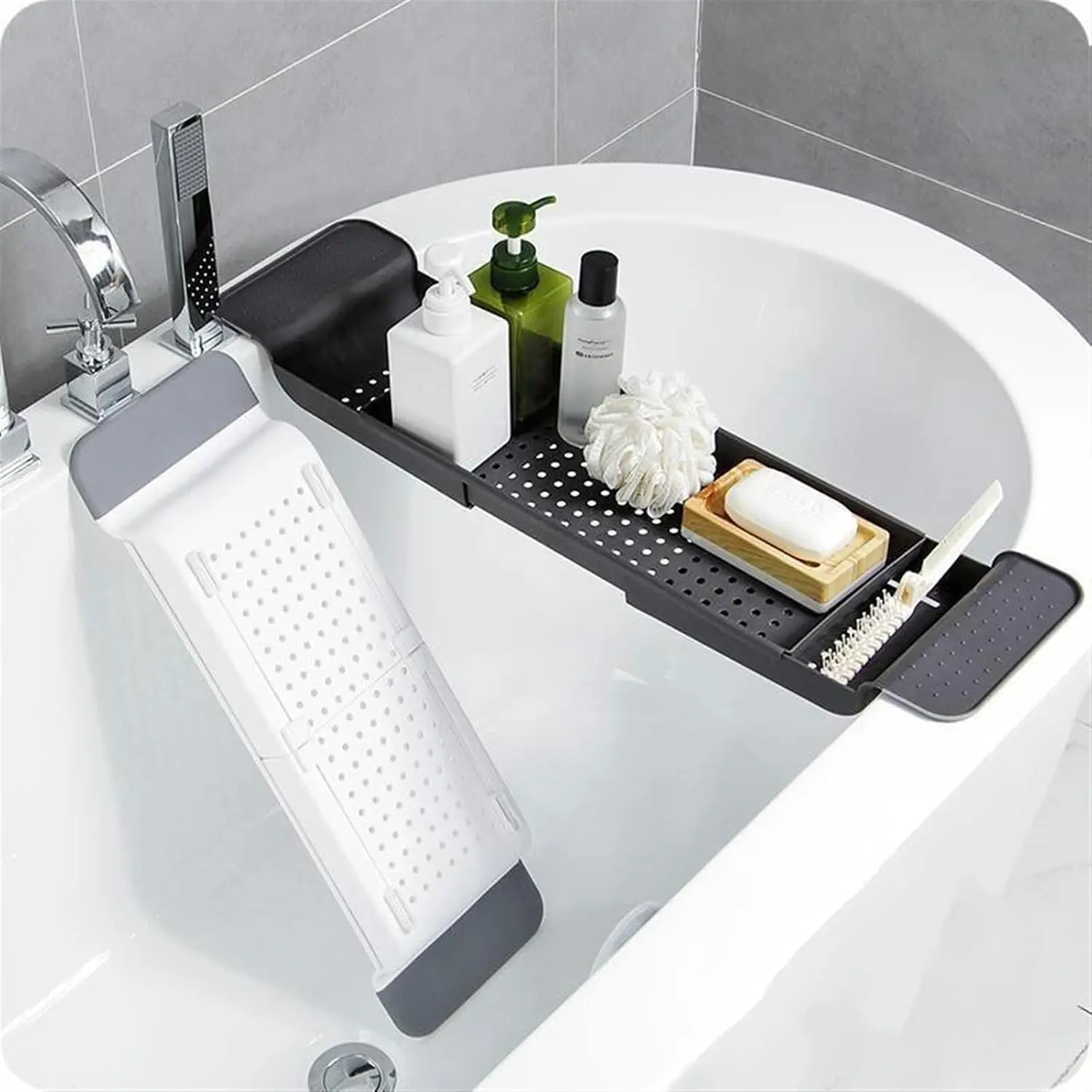 Bathtub Caddy Tray Extendable  - Bath Caddy Tray recension och pris