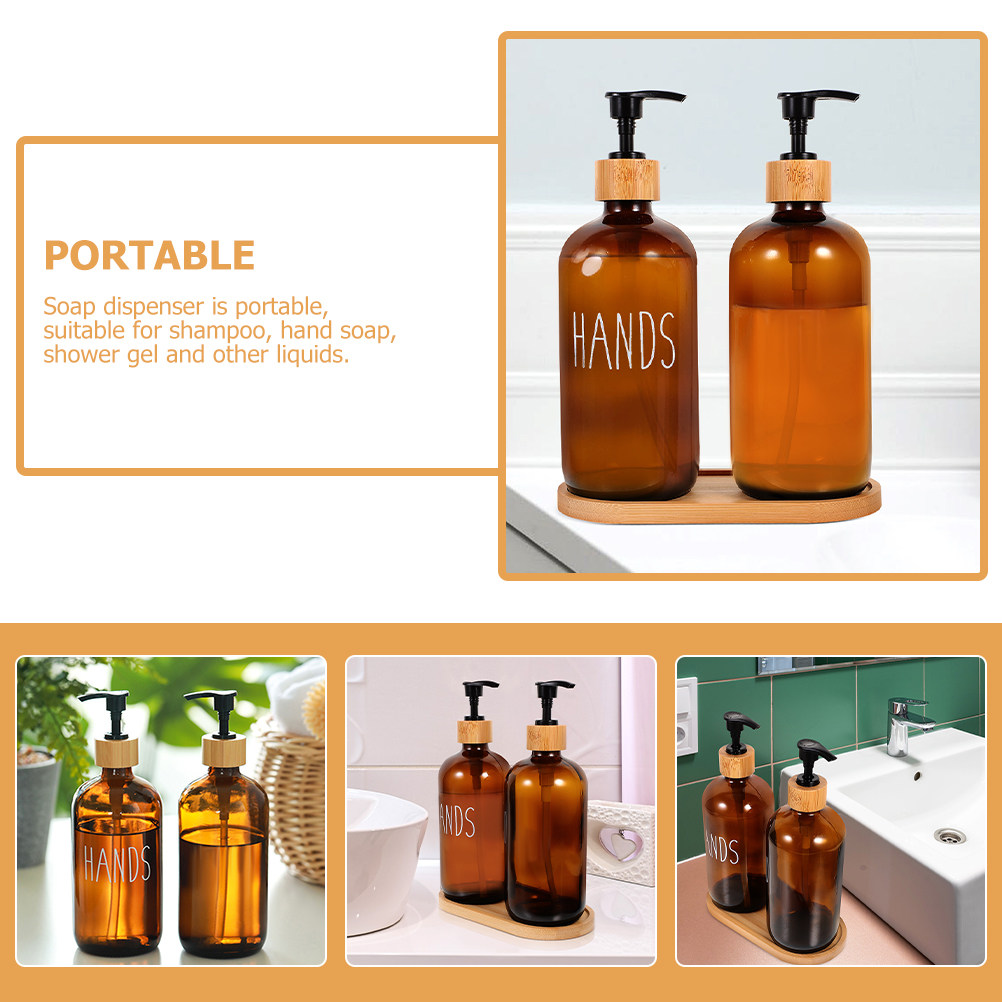 500Ml Refillable Glass Soap Di - Glass Soap Dish recension och pris