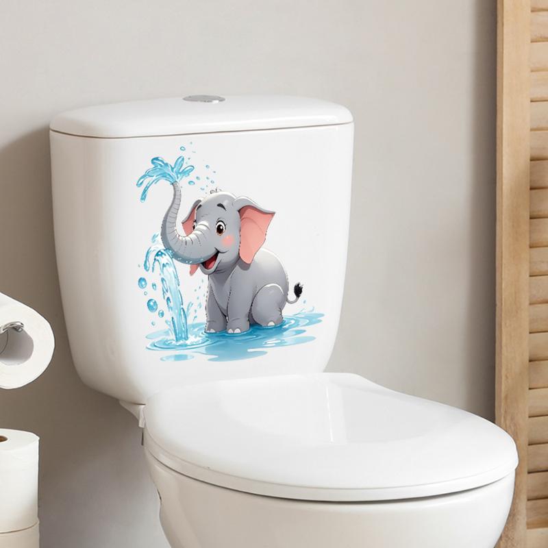 Ocean Themed Toilet Sticker Wa - Home Bathroom Design recension och pris