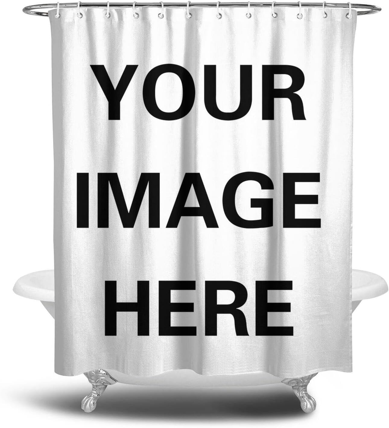 Custom Personalized Shower Cur - Home Bathroom Images recension och pris