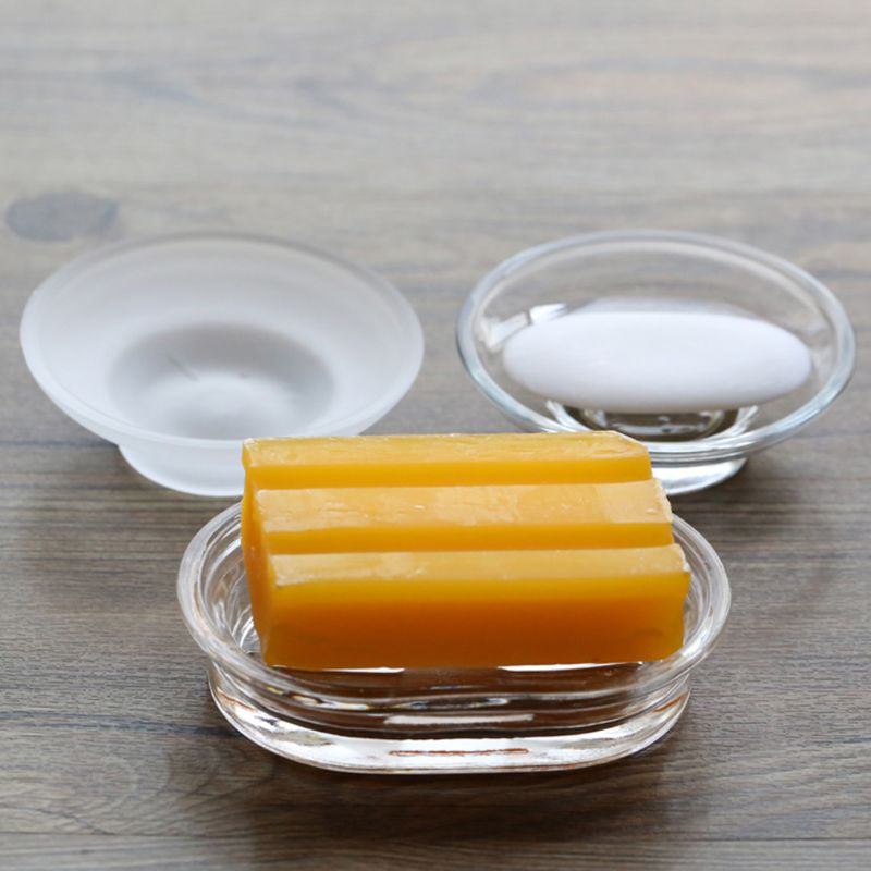 2025 New Soap Dish Round Glass - Glass Soap Dish recension och pris