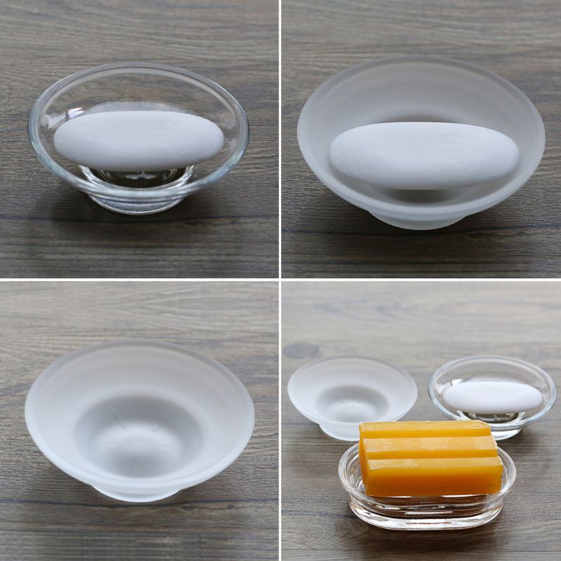 2025 New Soap Dish Round Glass - Glass Soap Dish recension och pris