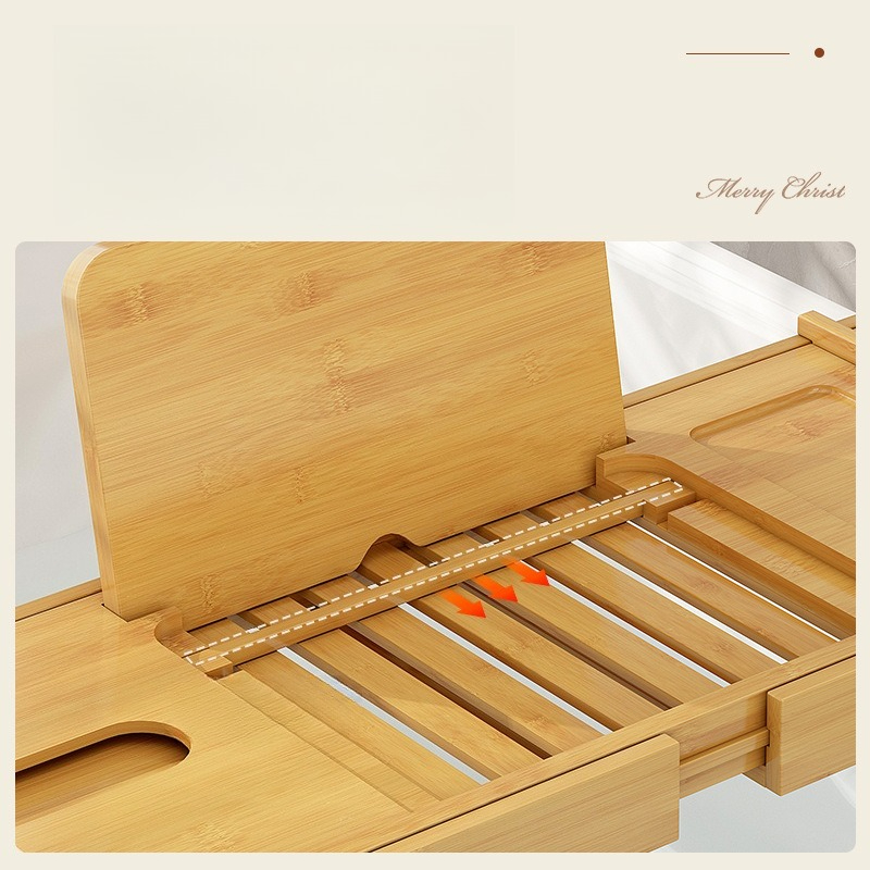 Luxury Expandable Bathtub Cadd - Bath Caddy Tray recension och pris