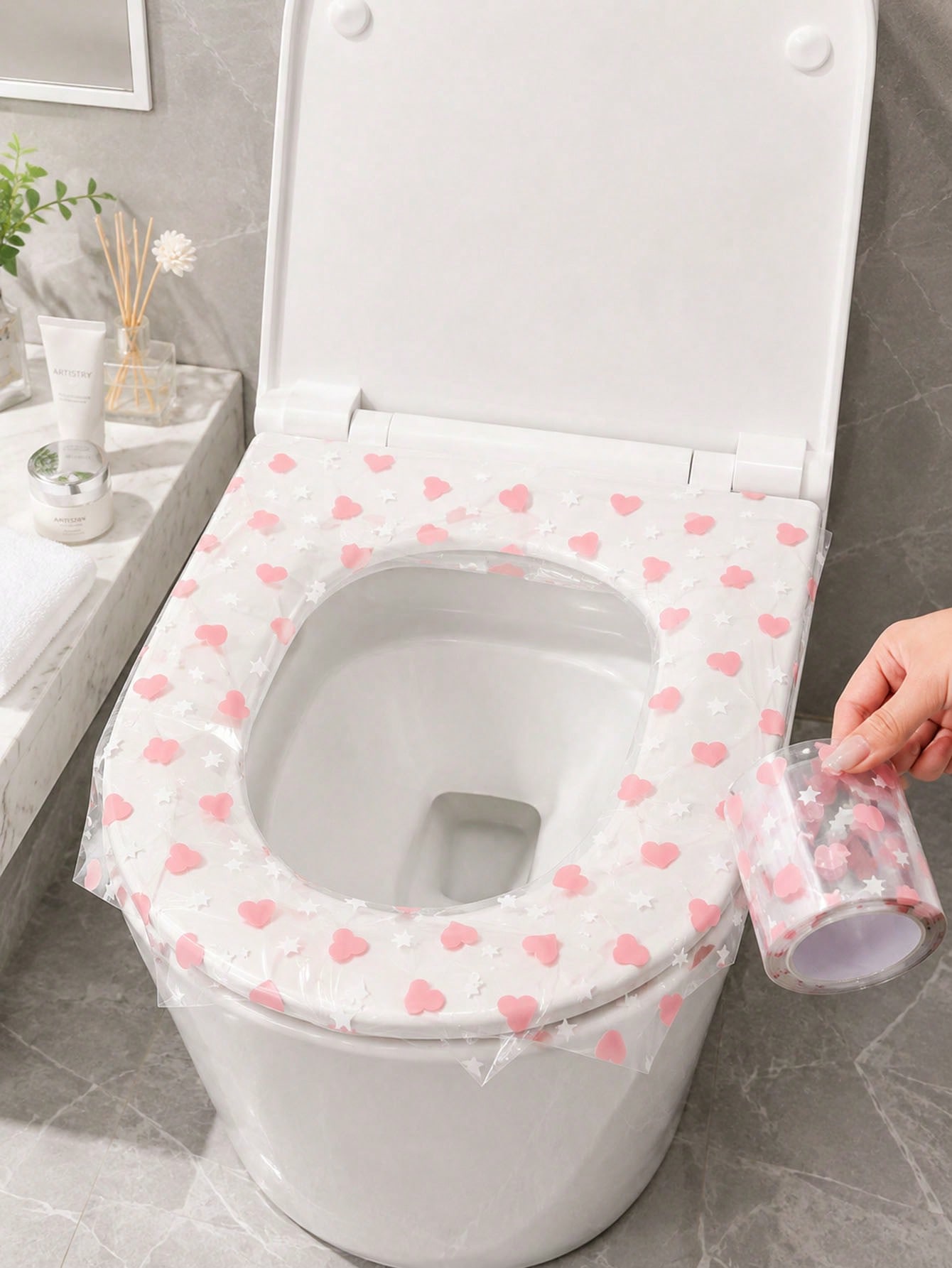 133pcs/roll disposable toilet  - Bathroom Home Improvement recension och pris