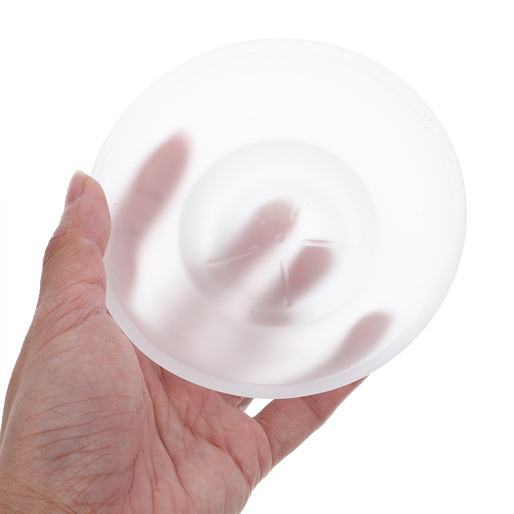 Frosted Glass Soap Dish Round  - Glass Soap Dish recension och pris