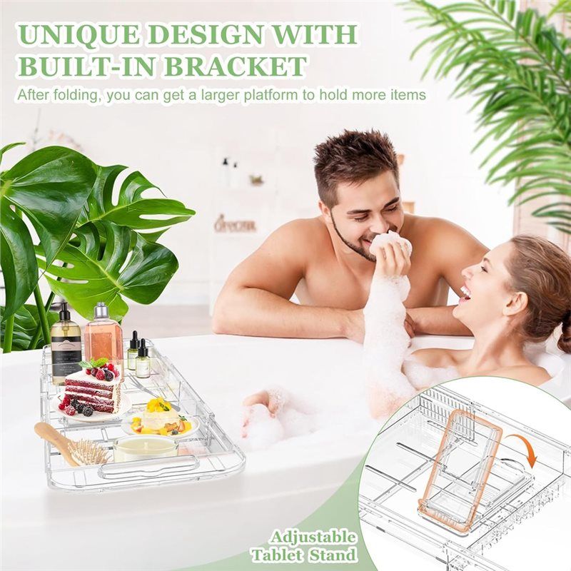 AEE2-Expandable Drain Bath Cad - Bath Caddy Tray recension och pris