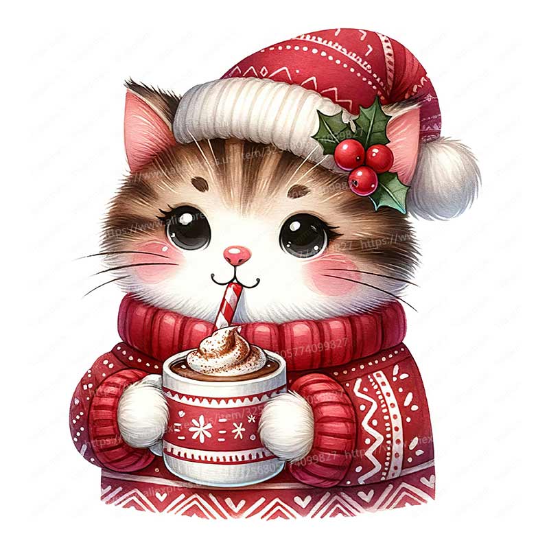 Christmas Cat Wall Sticker Bat - Home Bathroom Tiles Design recension och pris