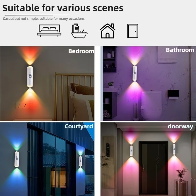 Smart RGB Gradient Night Light - Bathroom Home Improvement recension och pris