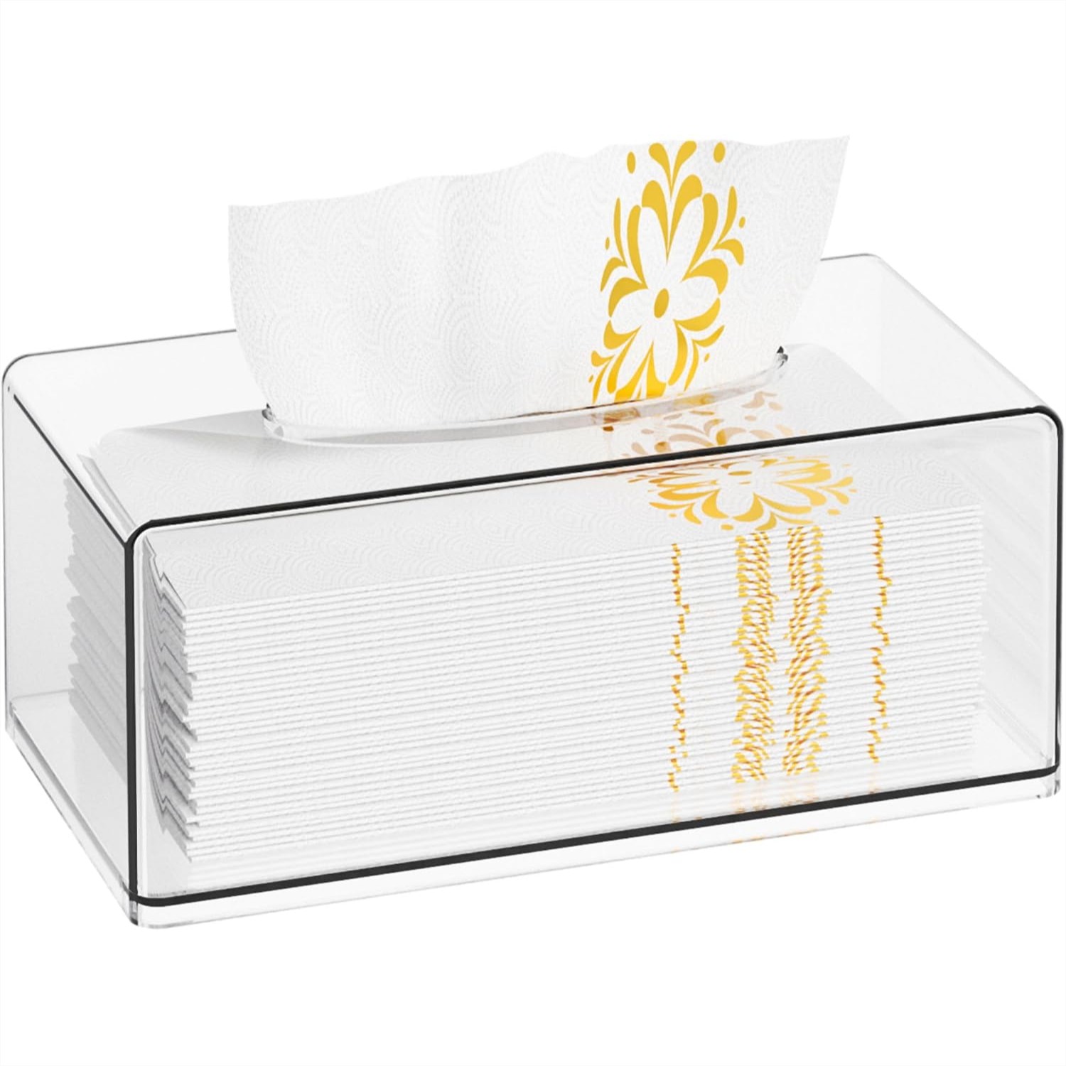 Acrylic Tissue Box Holder Rect - Home Bathroom Images recension och pris