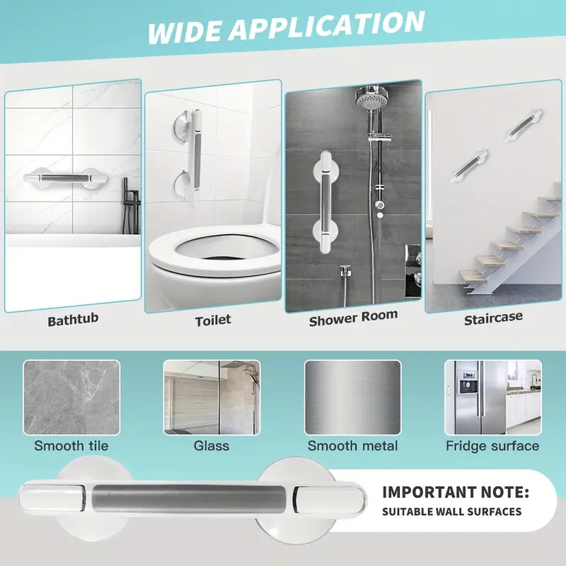 1Pc Elderly Safety Grab Bar -  - Home Bathroom Tiles Design recension och pris