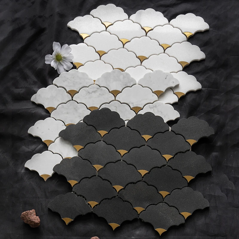 Natural stone water jet marble - Home Bathroom Tiles Design recension och pris