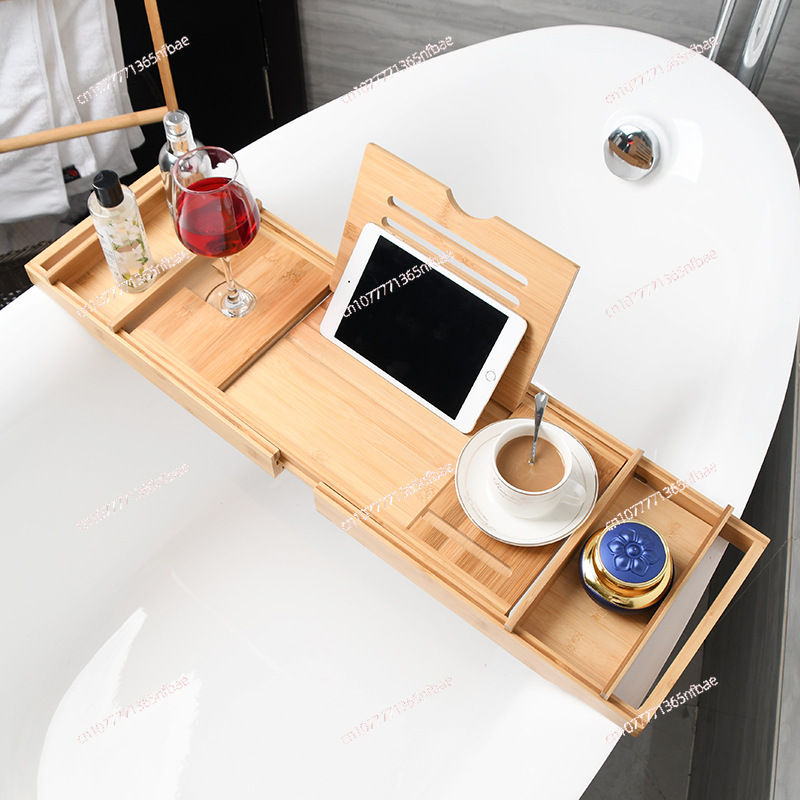 Luxury Brown Bathtub Caddy, Ex - Bath Caddy Tray recension och pris